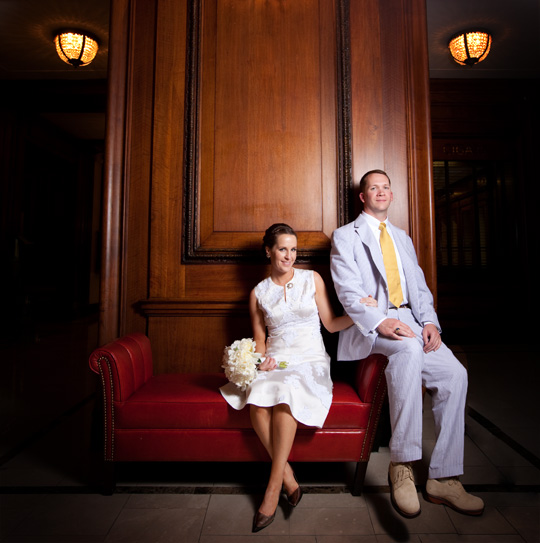 The Chattanooga Sheraton Read House Wedding Photo