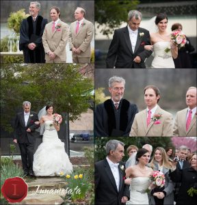 First time Bride Sees Groom Wedding Ceremony