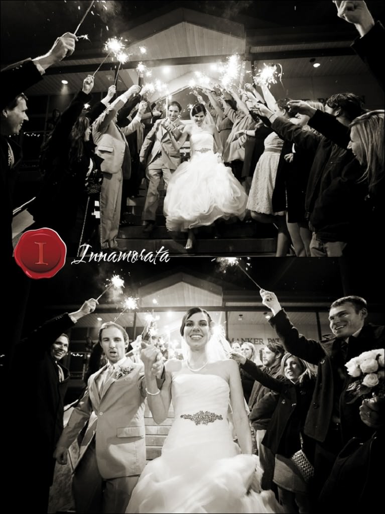 Sparkler Exit Wedding Manker Patten Chattanooga