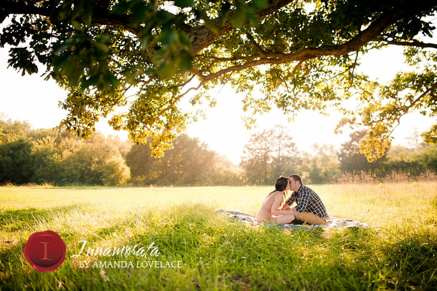 engagement photos chattanooga tn dalton ga ringgold love kiss 