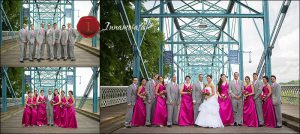Wedding Walnut Street Bridge Chattanooga