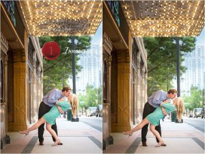Engagement Session Fox Theatre Atlanta