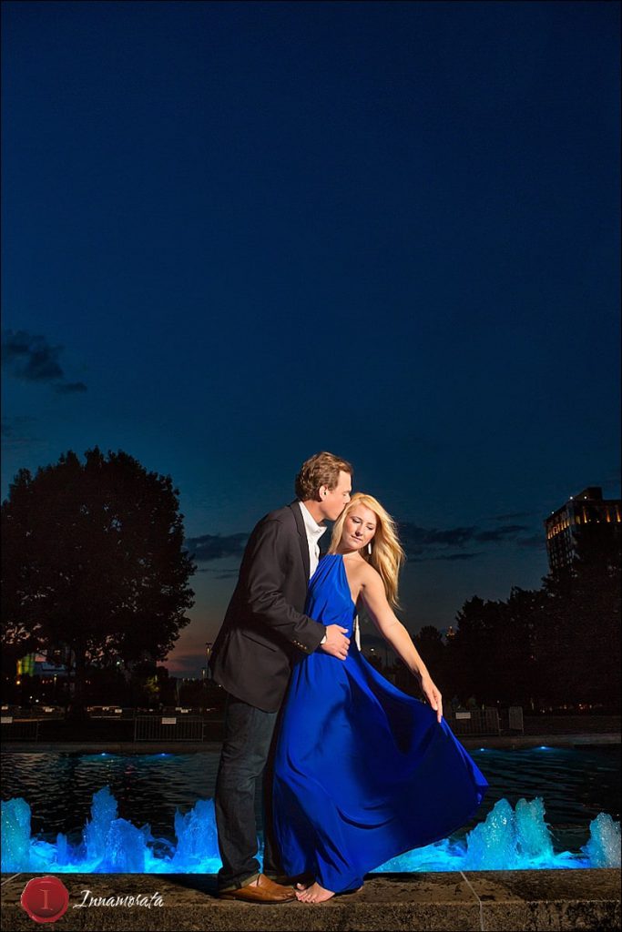 Centennial Olympic Park Engagement Session Atlanta 