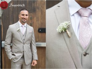 First Look Wedding Day Chattanooga