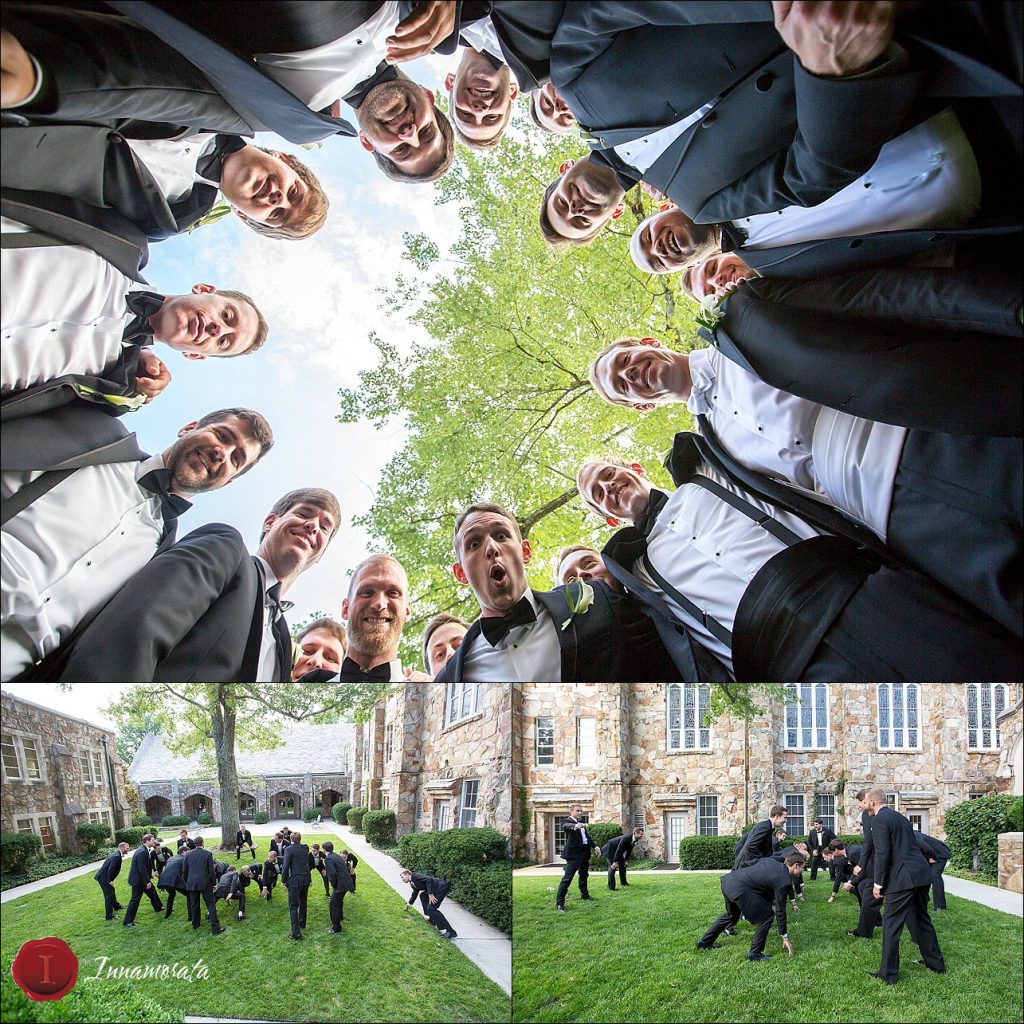 Wedding Party Lookout Mountain Presbyterian Church Chattanooga Photographer