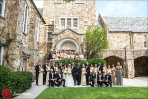 Wedding Party Lookout Mountain Presbyterian Church Chattanooga Photographer