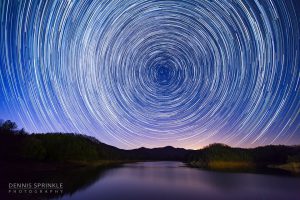 Hiwassee Dam Star Trails in Murphy, NC