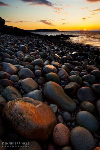 Pebble Beach in Maine