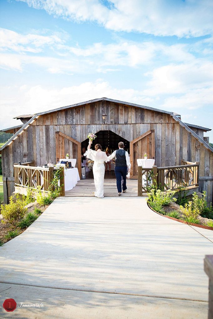 Brides Walking Down the Aisle