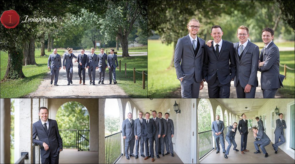 Groomsmen at Tennessee Riverplace