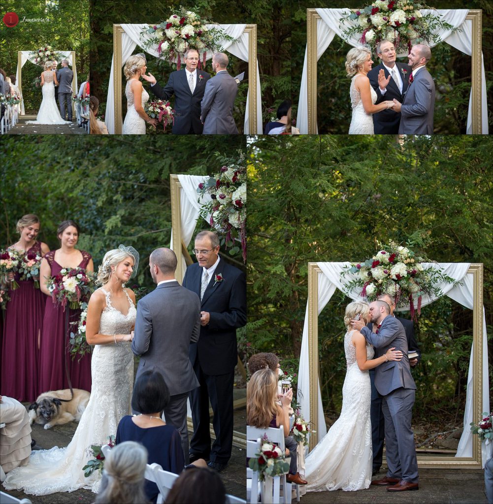 Wedding Ceremony at Grandview on Lookout Mountain