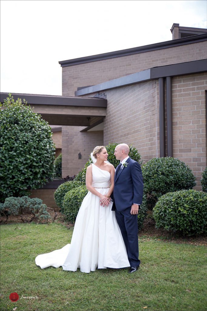 First Look St. Jude Chattanooga Wedding Photographer