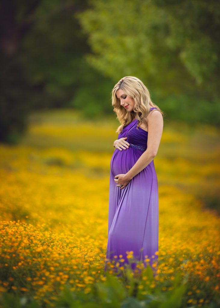 Chattanooga Outdoor Maternity Session Pregnancy Photos