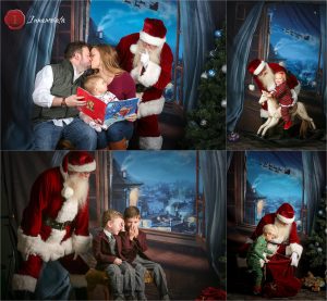 Chattanooga Photos With Santa Portraits Santa Claus Holiday Photos Christmas Cards Fine Art Norman Rockwell Best Santa Photos Santa Experience Milk and Cookies Workshop Toys North Pole Chattanooga Photographer Photography portraits
