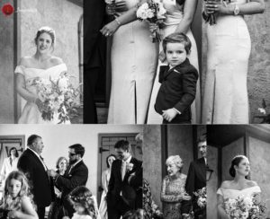 black and white family portraits